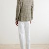 Butterfly Checked Wool Blazer - BK Butterfly Checked Wool Blazer - BK
