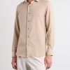 Cotton and Cashmere-Blend Shirt - FR Cotton and Cashmere-Blend Shirt - FR