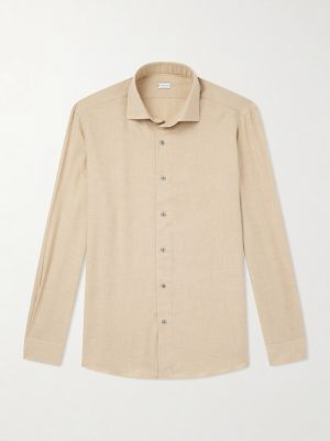 Cotton and Cashmere-Blend Shirt Cotton and Cashmere-Blend Shirt