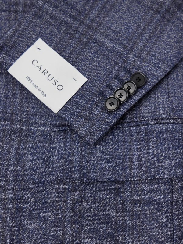 Norma Checked Wool Blazer - E1 Norma Checked Wool Blazer - E1