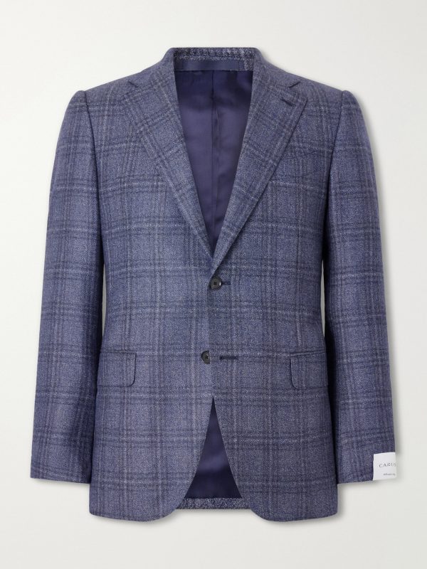 Norma Checked Wool Blazer Norma Checked Wool Blazer