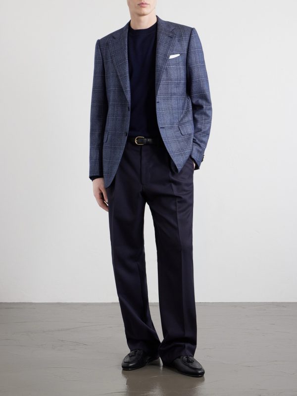 Norma Checked Wool Blazer - OU Norma Checked Wool Blazer - OU