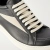 Vintage Suede-Trimmed Leather and Rubber Sneakers - CU