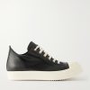 Ramones Full-Grain Leather and Rubber Sneakers Ramones Full-Grain Leather and Rubber Sneakers