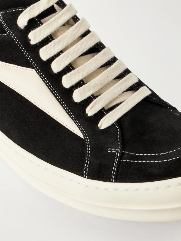 Vintage Full-Grain Leather-Trimmed Suede and Rubber Sneakers - CU Vintage Full-Grain Leather-Trimmed Suede and Rubber Sneakers - CU