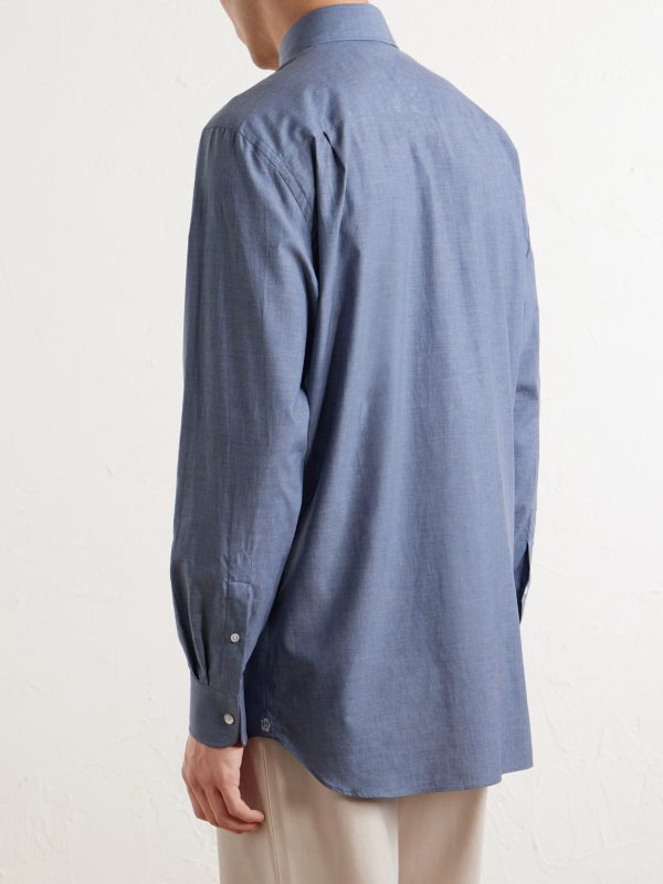 Cotton-Chambray Shirt - BK