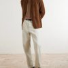 Ribbed Camel Wool, Wool and Cashmere-Blend Cardigan - OU Ribbed Camel Wool, Wool and Cashmere-Blend Cardigan - OU
