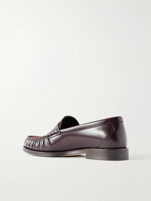 Suede Penny Loafers - BK Suede Penny Loafers - BK