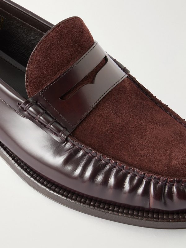 Suede Penny Loafers - CU Suede Penny Loafers - CU