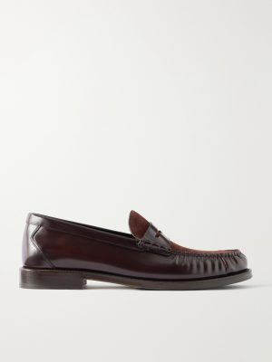 Suede Penny Loafers Suede Penny Loafers