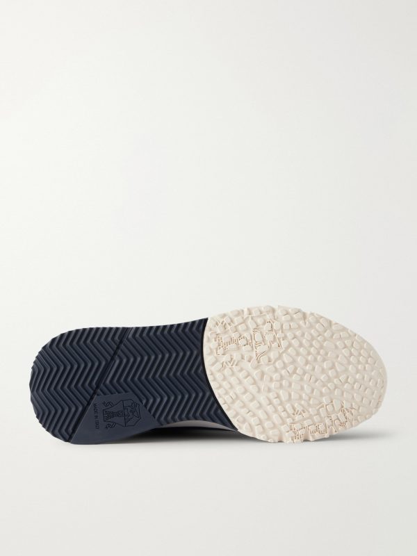 Leather and Suede Sneakers - E1 Leather and Suede Sneakers - E1