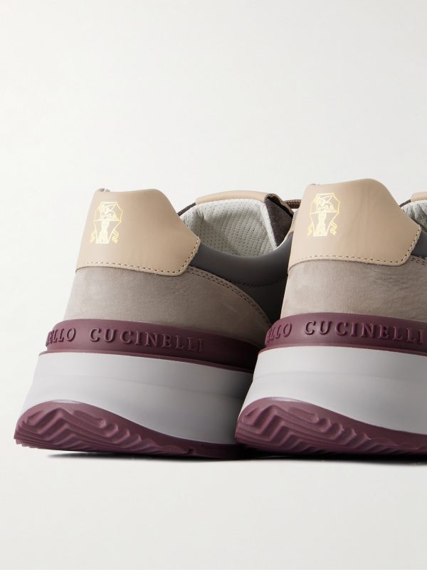 Leather and Suede Sneakers - CU Leather and Suede Sneakers - CU