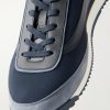 Suede and Leather-Trimmed Shell Sneakers - CU Suede and Leather-Trimmed Shell Sneakers - CU