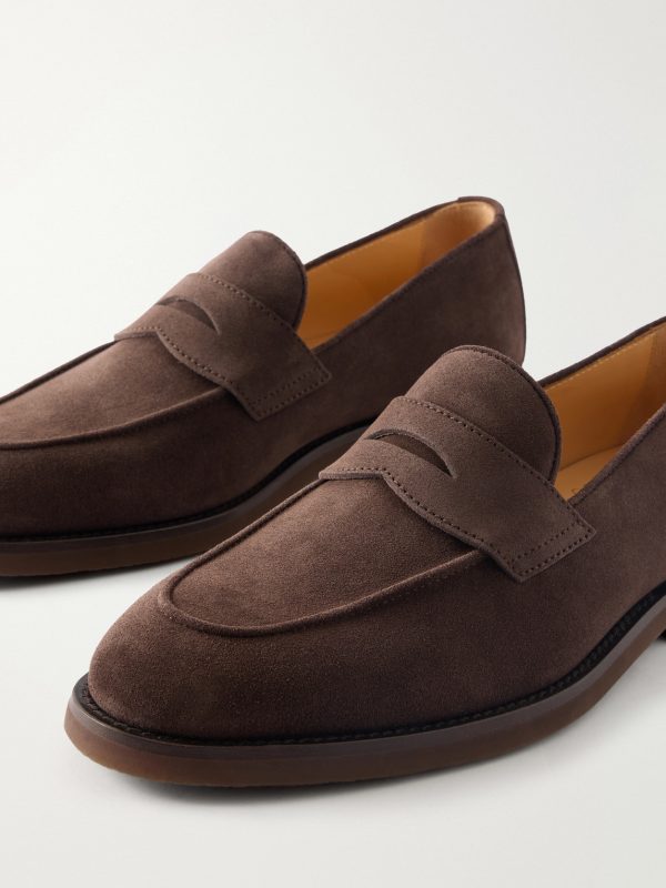 Flex Suede Penny Loafers - CU