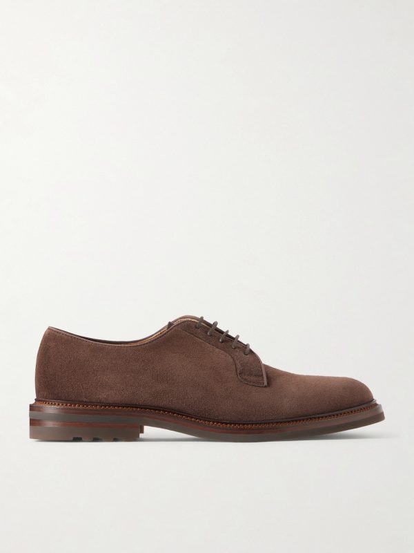 Suede Derby Shoes