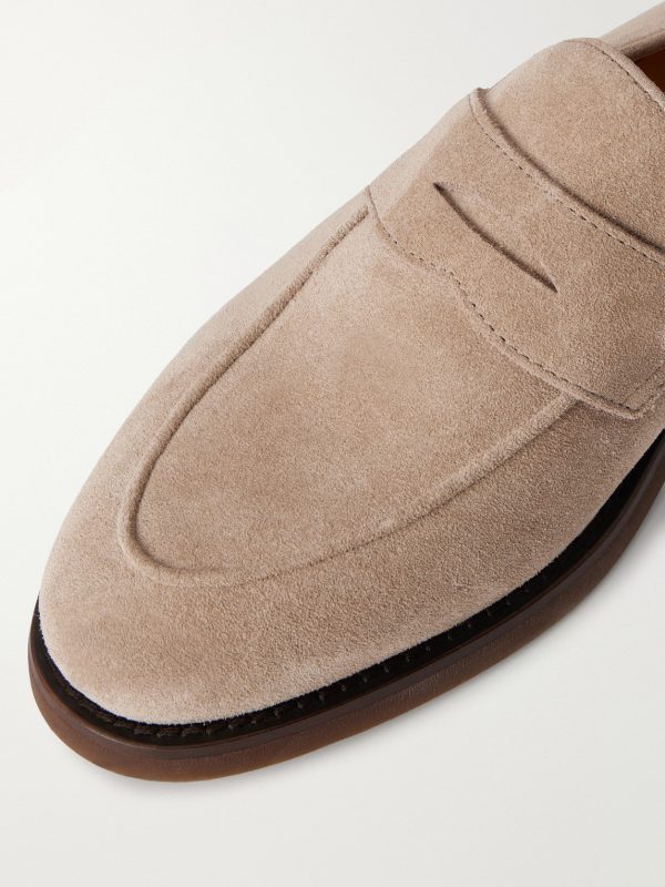 Flex Suede Penny Loafers - CU Flex Suede Penny Loafers - CU
