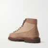 Nylon-Trimmed Suede Hiking Boots - BK
