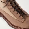 Nylon-Trimmed Suede Hiking Boots - CU