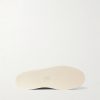 Coda di Rondine Leather-Trimmed Waxed-Suede Sneakers - E1