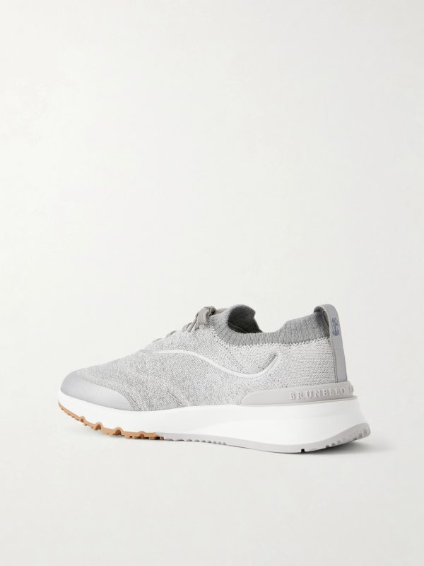 Stretch-Knit Sneakers - BK Stretch-Knit Sneakers - BK