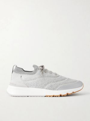 Stretch-Knit Sneakers