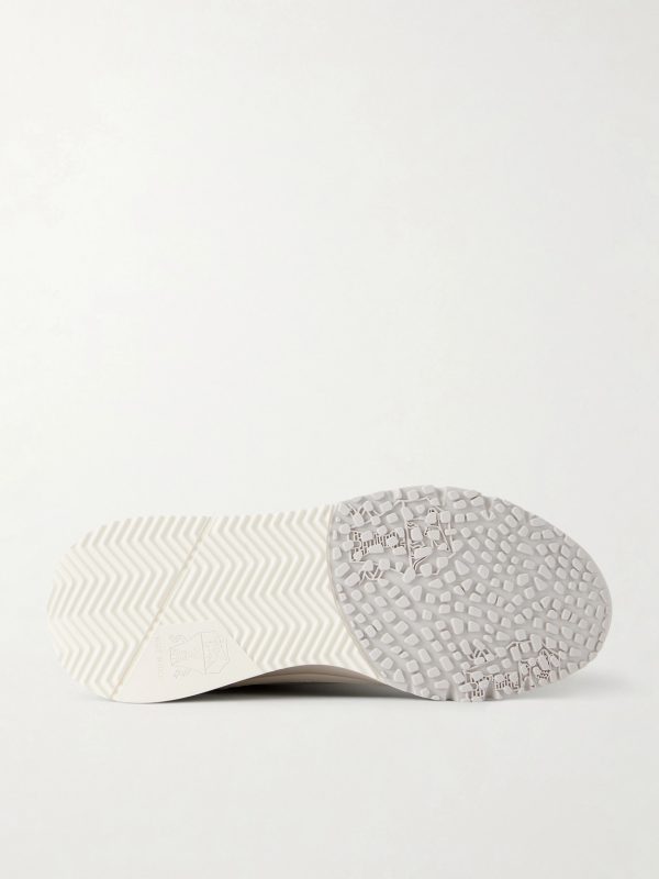 Leather and Suede Sneakers - E1 Leather and Suede Sneakers - E1