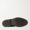 Shearling-Lined Full-Grain Leather Lace-Up Boots - E1 Shearling-Lined Full-Grain Leather Lace-Up Boots - E1