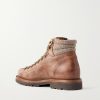 Leather Hiking Boots - BK Leather Hiking Boots - BK