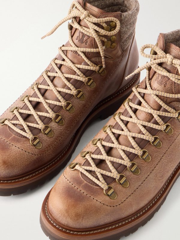 Leather Hiking Boots - CU Leather Hiking Boots - CU