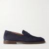 Flex Suede Penny Loafers