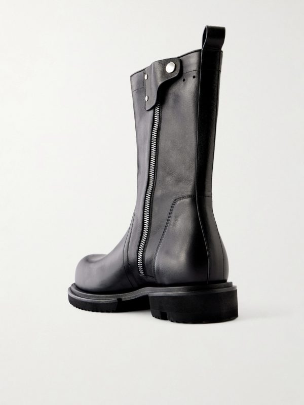 Creeper Gabe Washed Leather Boots - BK