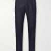 Straight-Leg Pleated Jeans Straight-Leg Pleated Jeans