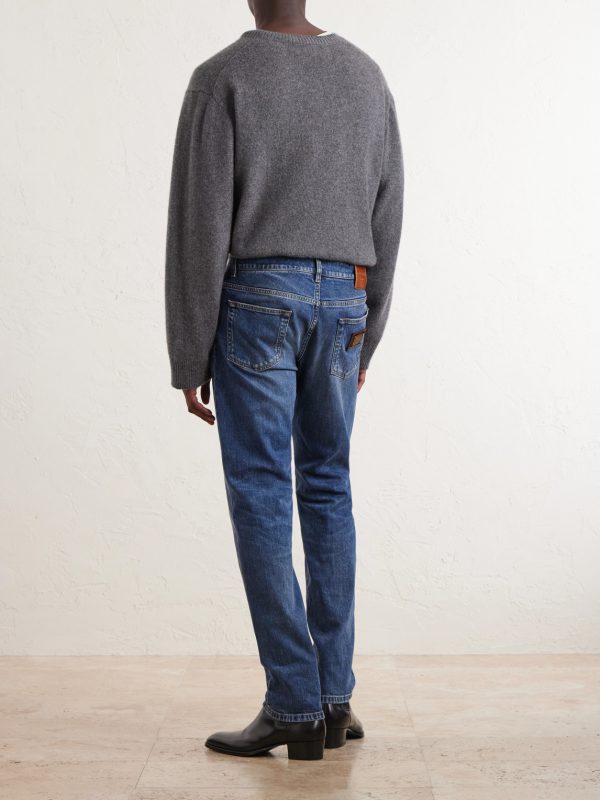 Straight-Leg Jeans - BK Straight-Leg Jeans - BK