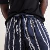 Marina Straight-Leg Printed Silk-Twill Drawstring Shorts - CU Marina Straight-Leg Printed Silk-Twill Drawstring Shorts - CU