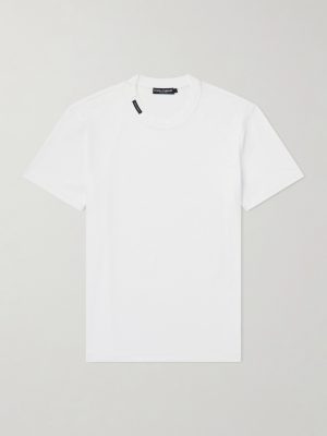 Logo-Appliquéd Cotton-Jersey T-Shirt