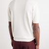 Logo-Embroidered Knitted Silk Polo Shirt - BK Logo-Embroidered Knitted Silk Polo Shirt - BK
