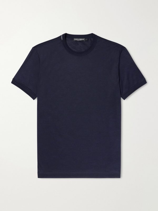 Silk-Jersey T-Shirt