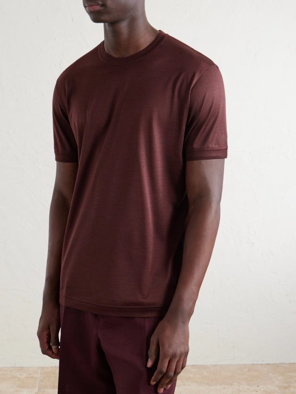 Silk-Jersey T-Shirt - FR Silk-Jersey T-Shirt - FR