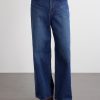 Belted Wide-Leg Jeans - FR