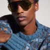 Aviator-style gold-tone and tortoiseshell acetate sunglasses - OU