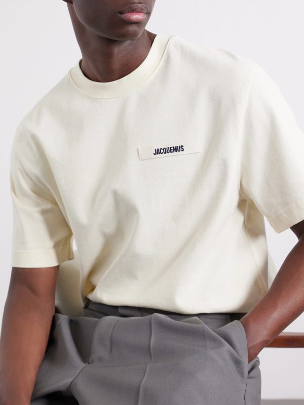 Logo-Appliquéd Cotton-Jersey T-Shirt - CU
