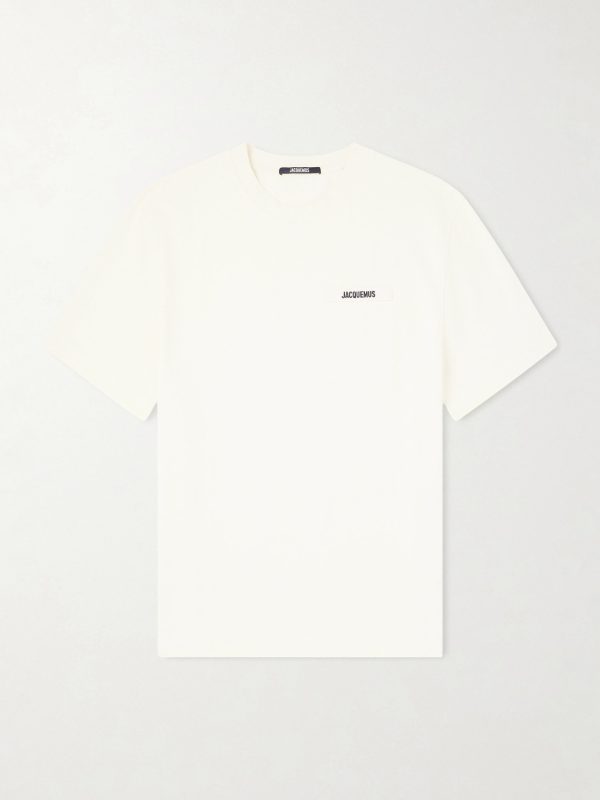 Logo-Appliquéd Cotton-Jersey T-Shirt