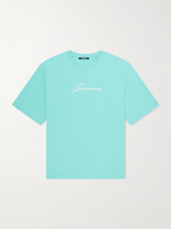 Logo-Print Cotton and Hemp-Blend T-Shirt