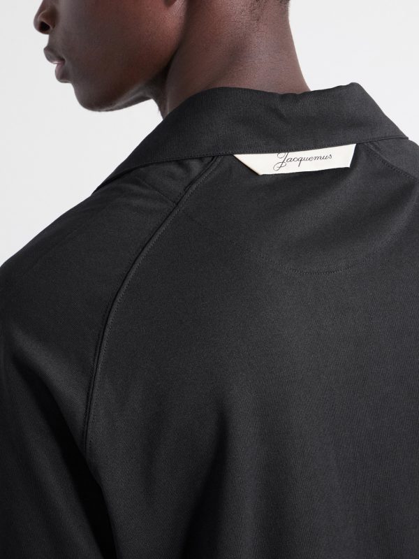 La Chemise Jean Atelier Camp-Collar Jersey Shirt - CU