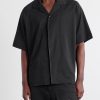 La Chemise Jean Atelier Camp-Collar Jersey Shirt - FR