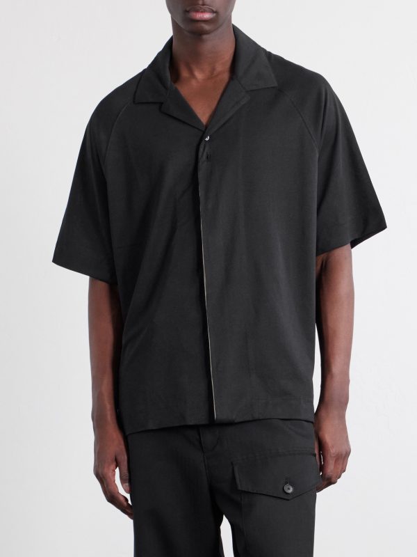 La Chemise Jean Atelier Camp-Collar Jersey Shirt - FR