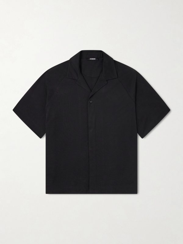 La Chemise Jean Atelier Camp-Collar Jersey Shirt