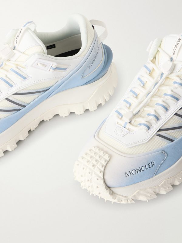 Trailgrip GTX Leather-Trimmed Mesh and Canvas Sneakers - CU Trailgrip GTX Leather-Trimmed Mesh and Canvas Sneakers - CU