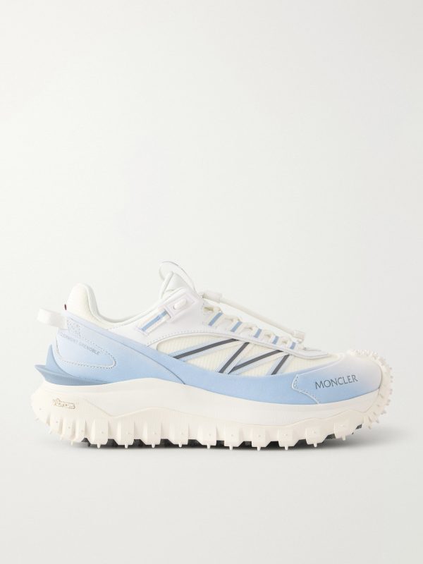 Trailgrip GTX Leather-Trimmed Mesh and Canvas Sneakers Trailgrip GTX Leather-Trimmed Mesh and Canvas Sneakers