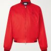 Logo-Embroidered Cotton Blouson Jacket Logo-Embroidered Cotton Blouson Jacket